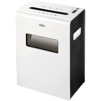 Deli E9921-EU 6-Sheet 2m/min Cross Cut Paper Shredder