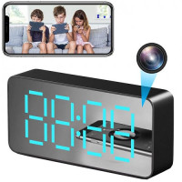 H16 4K Hidden Camera Clock