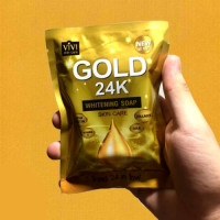 Vivi Gold 24K Whitening Soap-80gm