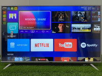 JVCO 43" Metal Body 4K Google Voice Control TV