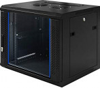 Toten 9U Server Rack Cabinet Tempered Glass Front Door 2-Fan