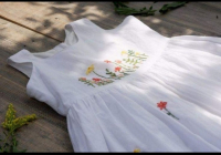 Hand Embroidery Baby Frock