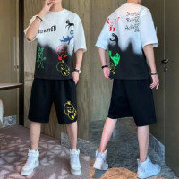 Stylish T-Shirt & Half Pant Set
