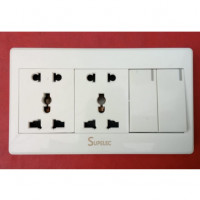 Supelec 4-port & 2-Switch Socket