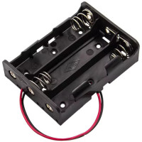 3 Cell 18650 Battery Case Holder