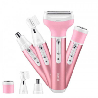 Kemei KM-6637 4-in-1 Multi Functional Shaver for Women