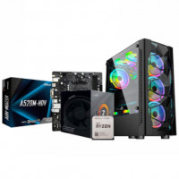 Gaming PC Ryzen 5 4600G 8GB RAM & 128GB SSD