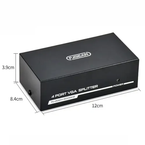 FJGEAR FJ-2004 4 Port VGA Splitter
