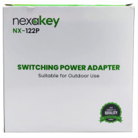 Nexakey NX-122P 12V 2A Switching Power Adapter